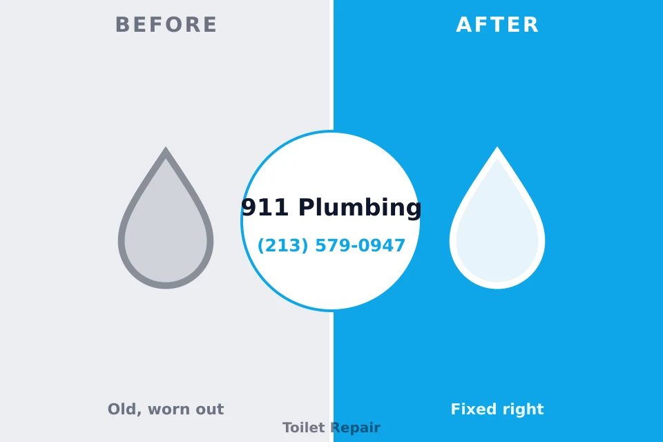 Before and after: plumbing company Staples, MN
